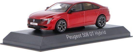 Peugeot 508 GT 2023 Elixir Rood Modelauto 1/43 Norev Nieuw, Hobby en Vrije tijd, Modelauto's | 1:43, Auto, Norev, Ophalen of Verzenden