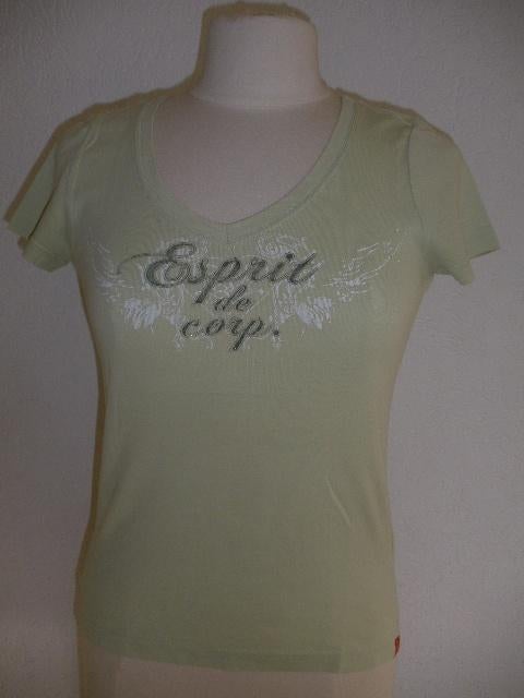 ESPRIT t- shirt licht groen maat S, Kleding | Dames, T-shirts, Zo goed als nieuw, Maat 38/40 (M), Groen, Korte mouw, Ophalen of Verzenden
