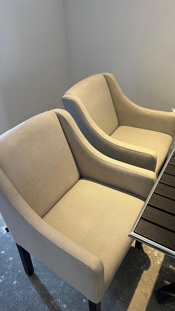 Keijser & Co eetkamer stoelen, Ophalen, Overige kleuren, Zo goed als nieuw, Vier