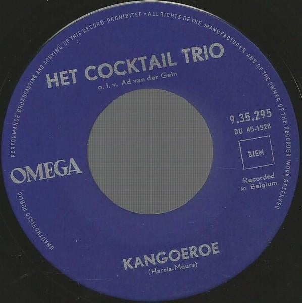 Het Cocktail Trio - Kangoeroe / O Annemie (Single), Ophalen of Verzenden, Gebruikt, Overige formaten, Levenslied of Smartlap
