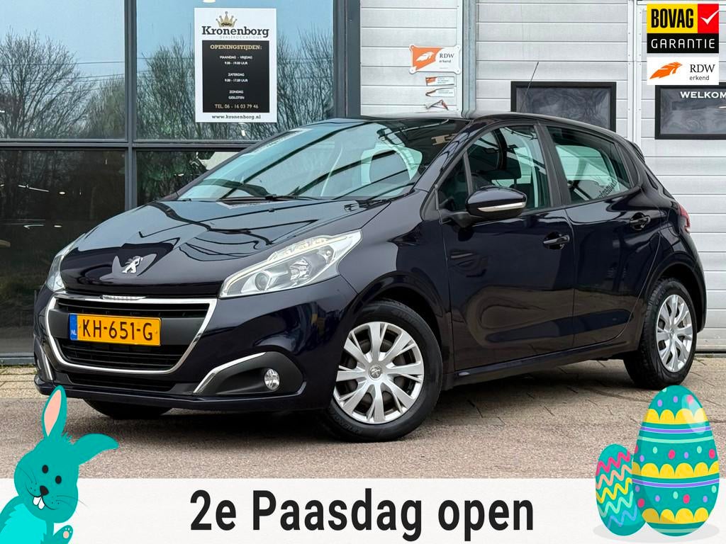 Peugeot 208 1.2 PureTech Blue Lion, NAP, CRUISECR, Voorwielaandrijving, Stof, Gebruikt, 1199 cc