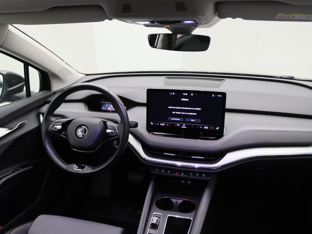 Skoda Enyaq Iv 80 82kWh 204pk 88% Soh [ WATERPOMP+TREKHAAK+P, Automaat, Achterwielaandrijving, Gebruikt, Zwart