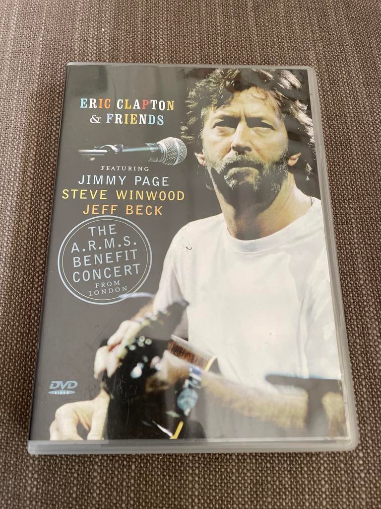 Eric Clapton & Friends - The A.R.M.S. Benefit Concert DVD, Alle leeftijden, Ophalen of Verzenden, Gebruikt, Muziek en Concerten