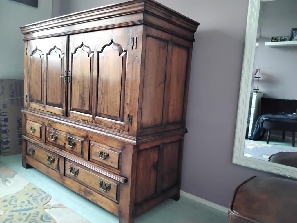 Zeer mooie teakhouten kast van Jan Frantzen, Ophalen of Verzenden, Gebruikt