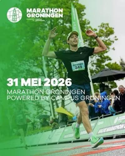 Ticket halve marathon Groningen, Ophalen of Verzenden, Nieuw, Overige typen, Overige merken