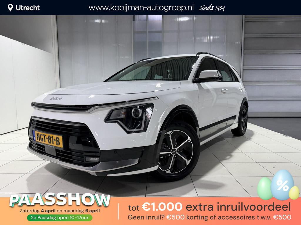 Kia Niro 1.6 GDi Hybrid DynamicLine Apple Carplay/Android Au, 1374 kg, Stof, Gebruikt, Euro 6