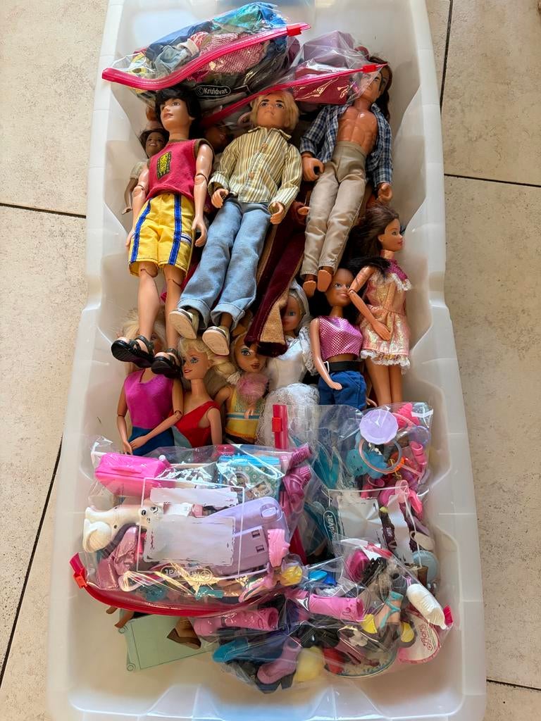 Verzameling speelgoed en poppetjes, Ophalen, Gebruikt, Jongen of Meisje