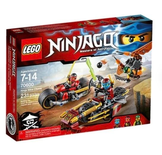 LEGO Ninjago 70600 Ninja Bike Chase, Lego, Ophalen of Verzenden, Zo goed als nieuw, Ninjago