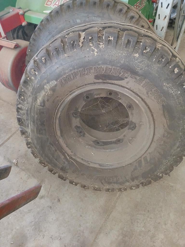 banden 15.0/70r18 incl velg, Zakelijke goederen, Agrarisch | Onderdelen | Banden, Velgen en Assen, Ophalen