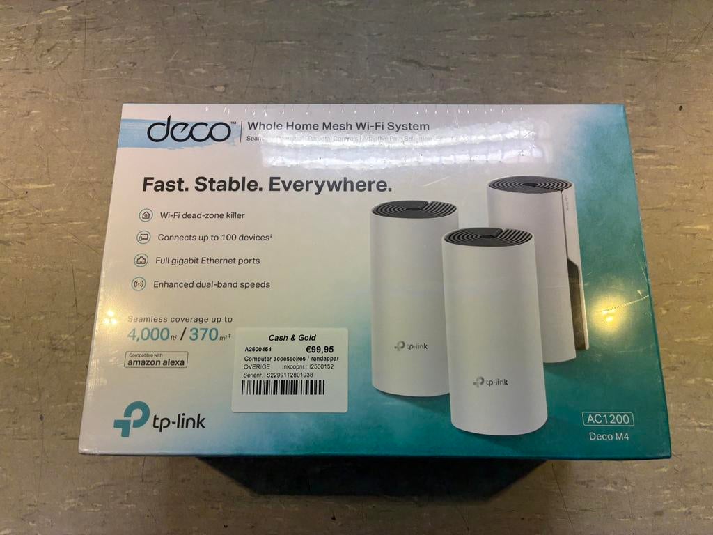 Deco Whole Home Mesh Wifi System, Ophalen of Verzenden, Nieuw