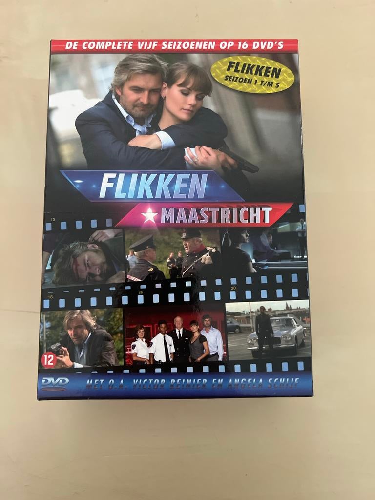Flikken Maastricht Seizoen 1 t/m 5 - Complete Boxset DVD, Boxset, Ophalen of Verzenden, Zo goed als nieuw, Actie en Avontuur