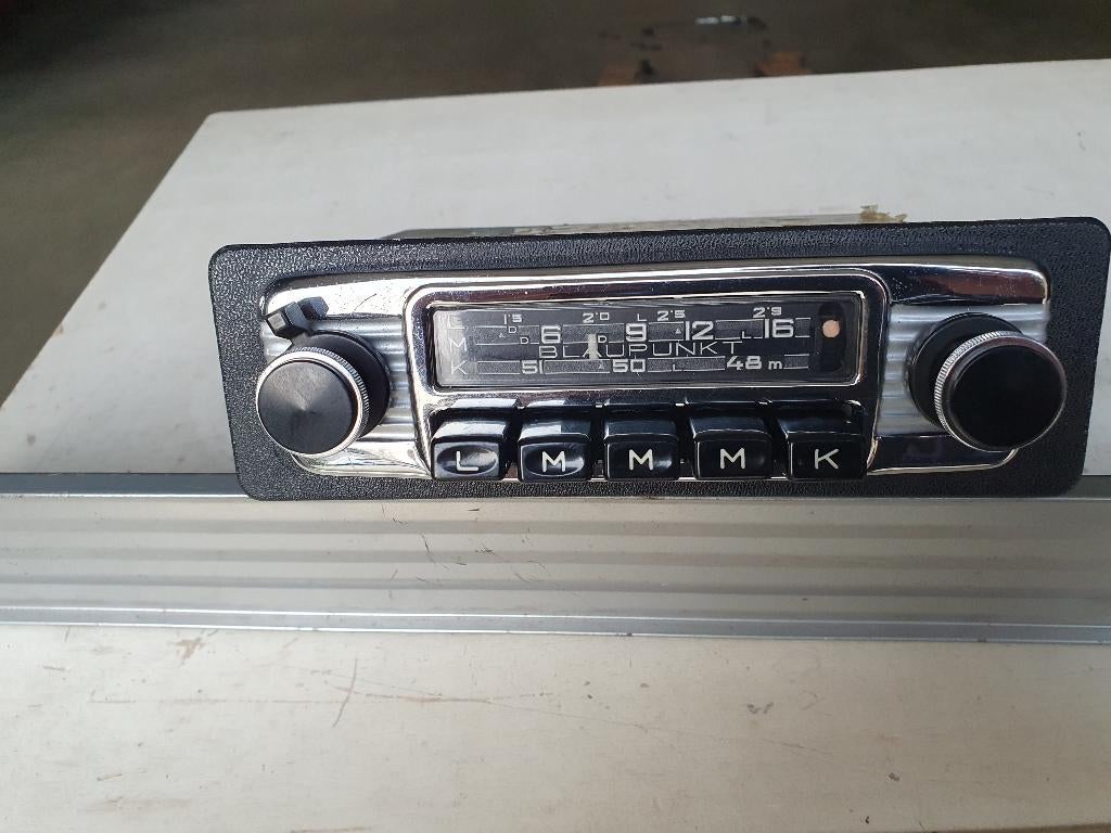 BLAUPUNKT  STUTTGART JAREN 60 MOOI-NETJES-GOED, Auto diversen, Ophalen of Verzenden, Gebruikt