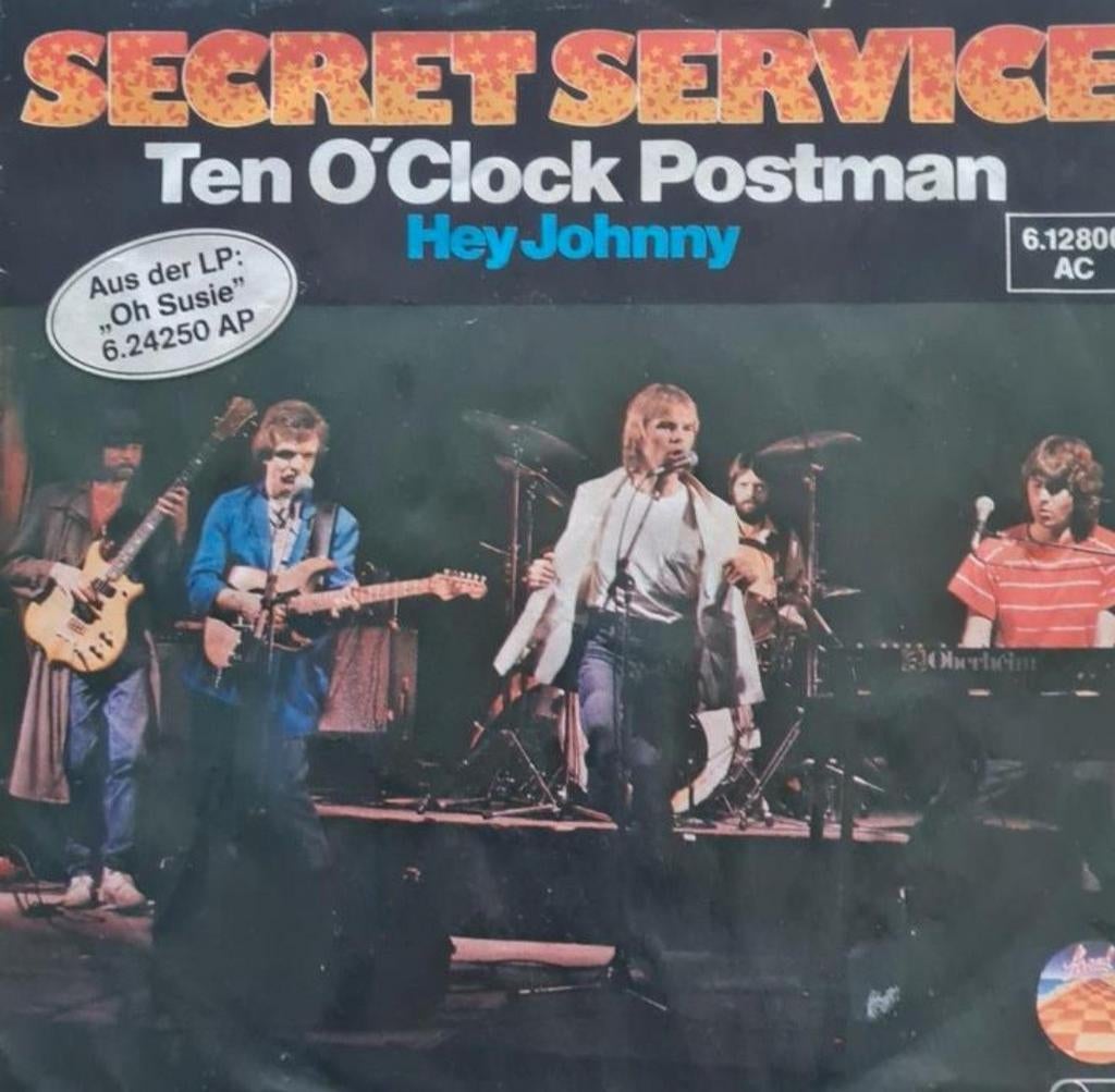 SECRET SERVICE  - TEN O'CLOCK POSTMAN, Cd's en Dvd's, Vinyl Singles, Ophalen of Verzenden, Gebruikt
