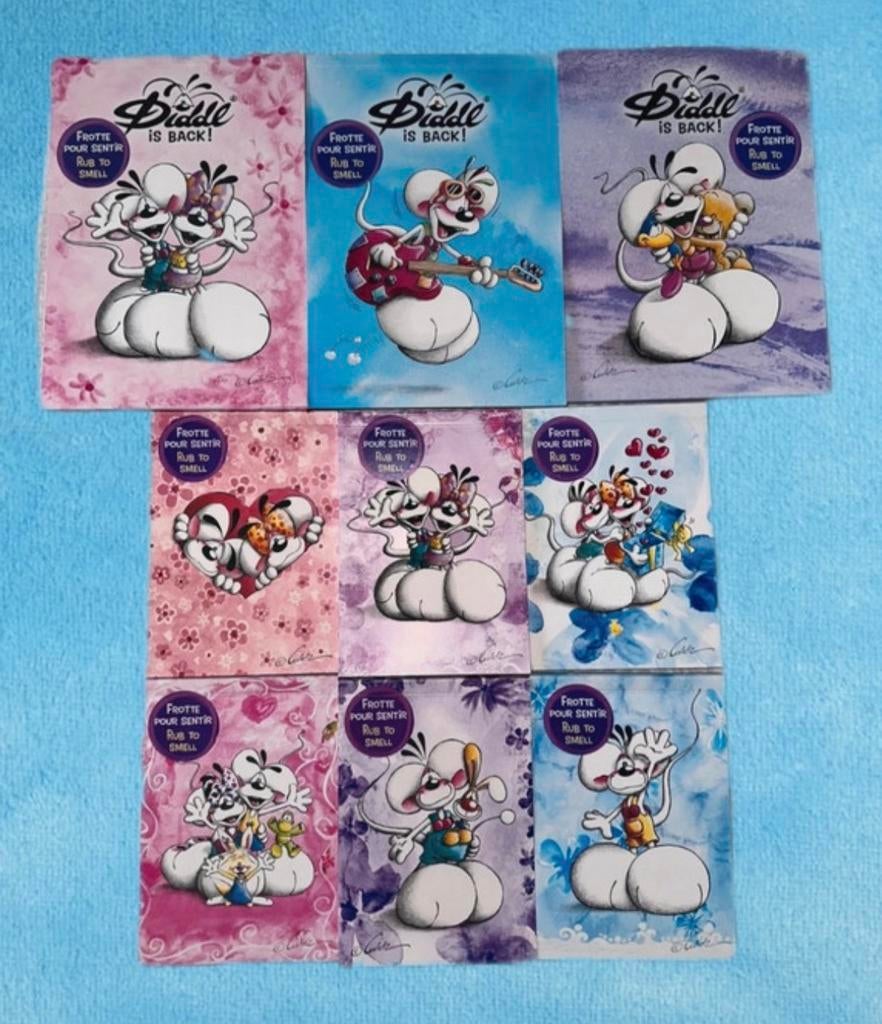 9 diddl completen bloken nieuw in de verpakking, Verzamelen, Diddl, Ophalen of Verzenden, Nieuw