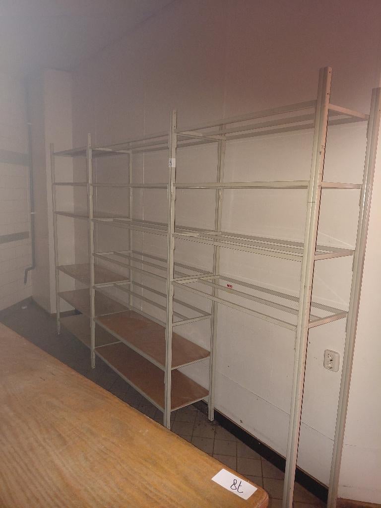 leg bord magazijn stelling, Ophalen, Gebruikt