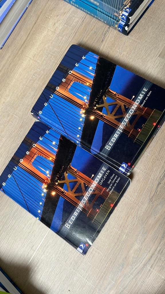 Bedrijfseconomie boek en opgavenboek, Ophalen of Verzenden, Gebruikt, Boek of Tijdschrift