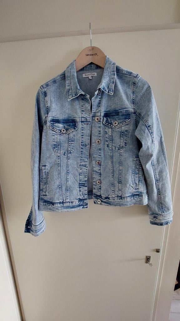 Tramontana jeansjasje spijkerjasje maat 40, Kleding | Dames, Tramontana, Ophalen of Verzenden, Zo goed als nieuw, Blauw