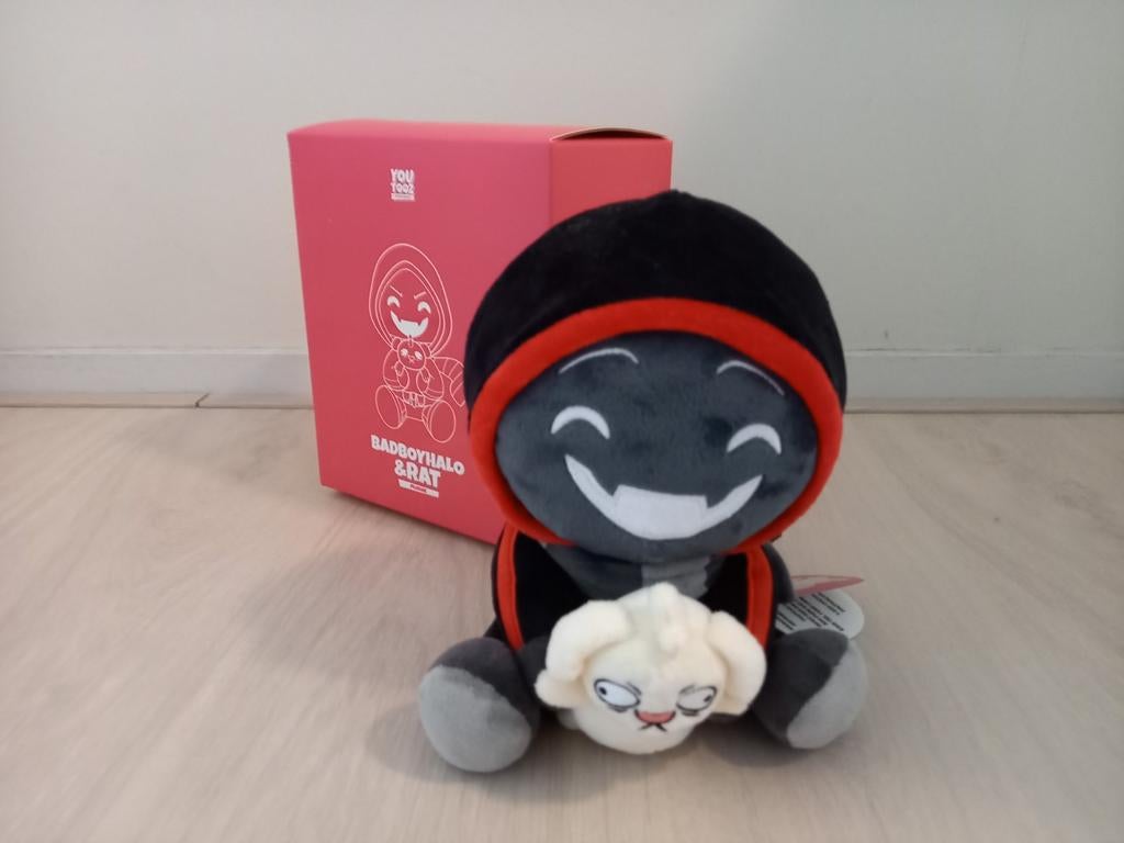 Badboyhalo & Rat Youtooz pluche, Ophalen of Verzenden, Zo goed als nieuw