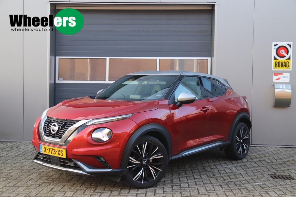 Nissan Juke 1.0 DIG-T N-Design Automaat, Stoelenverwarmd, Ca, 116 pk, Bedrijf, 3 cilinders, SUV of Terreinwagen