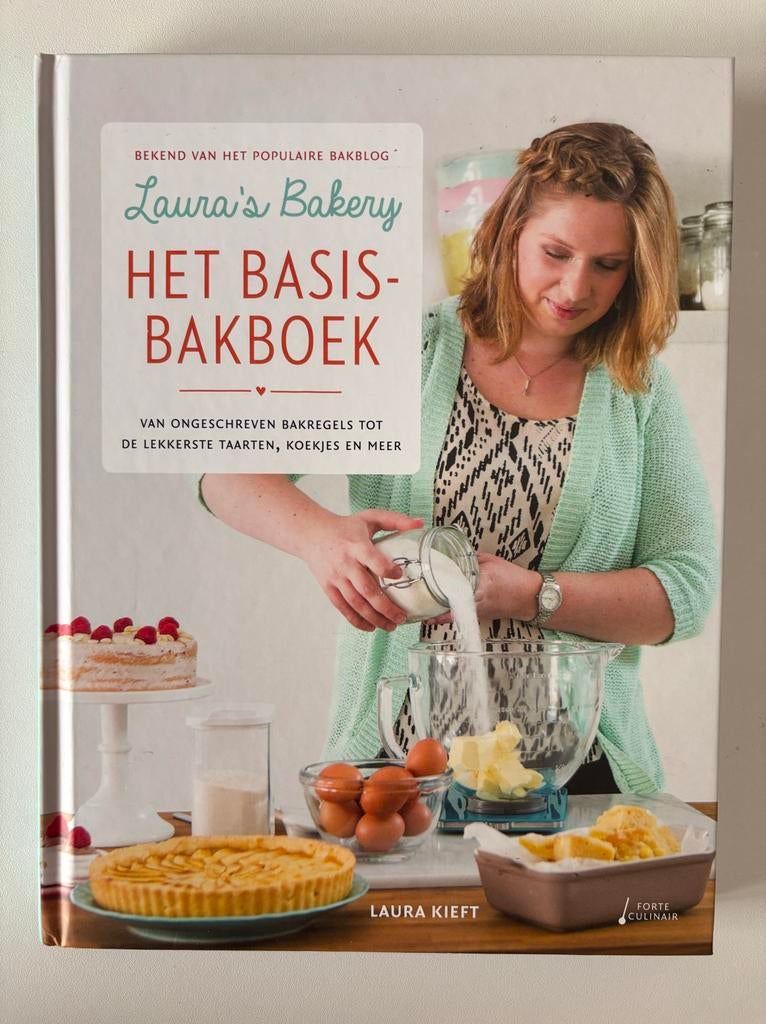 Het Basis Bakboek - Laura's Bakery, Boeken, Ophalen of Verzenden, Zo goed als nieuw, Overige gebieden, Taart, Gebak en Desserts