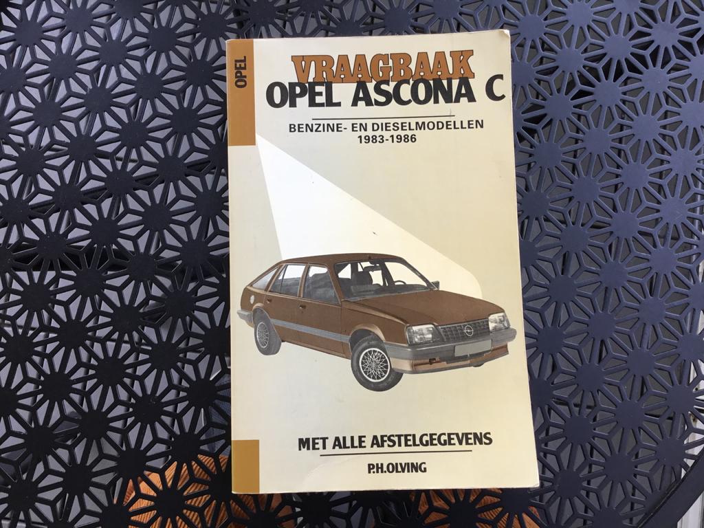 Vraagbaak Opel Ascona C benzine- en dieselmodellen, Ophalen, Zo goed als nieuw, Opel