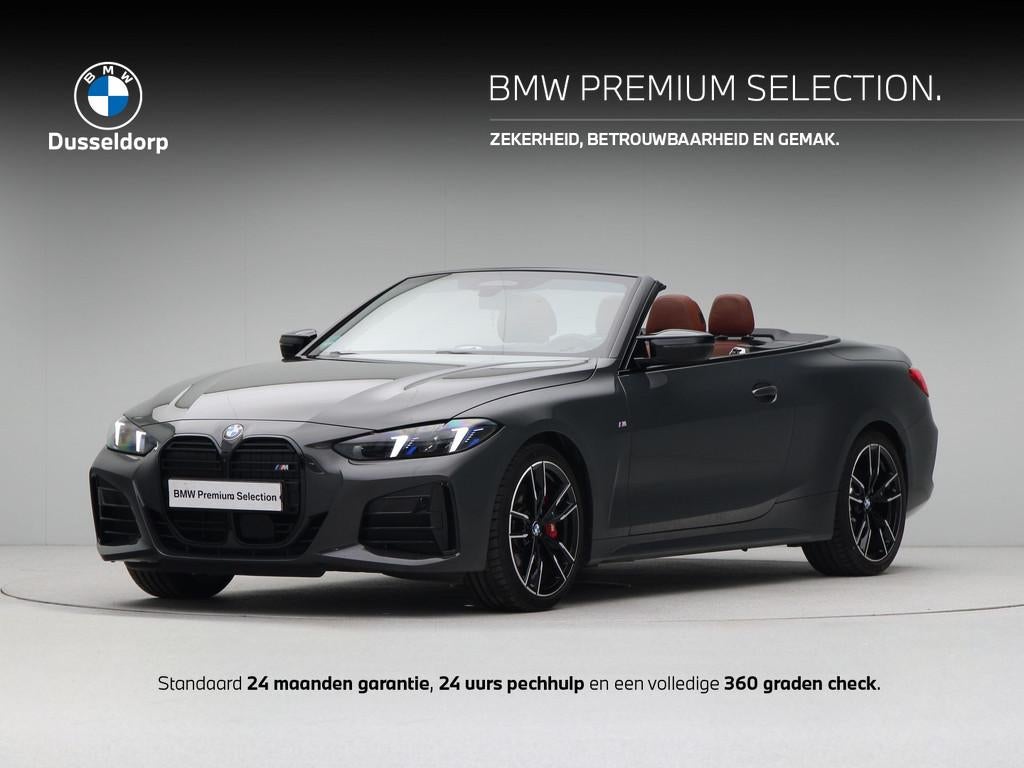 BMW 4 Serie M440i xDrive Cabrio (bj 2025, automaat), Auto's, BMW, Bedrijf, Te koop, 4-Serie, 4x4, ABS, Achteruitrijcamera, Airbags