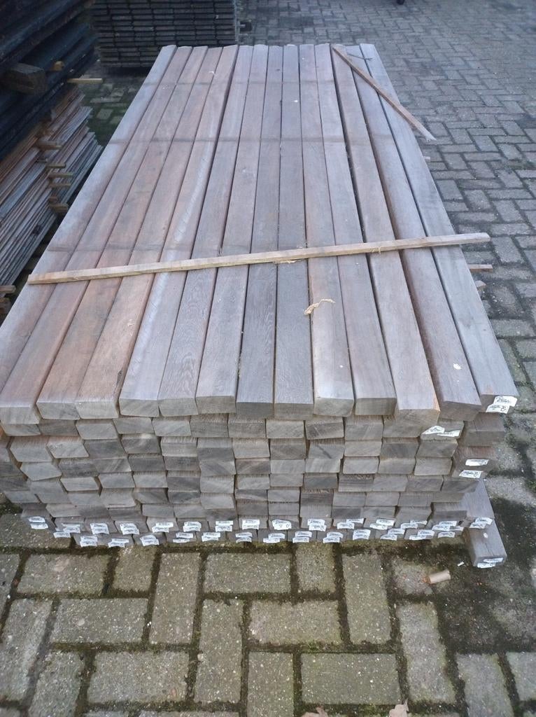 Hardhouten regels 5x7, Ophalen, Nieuw, Hardhout, 250 cm of meer
