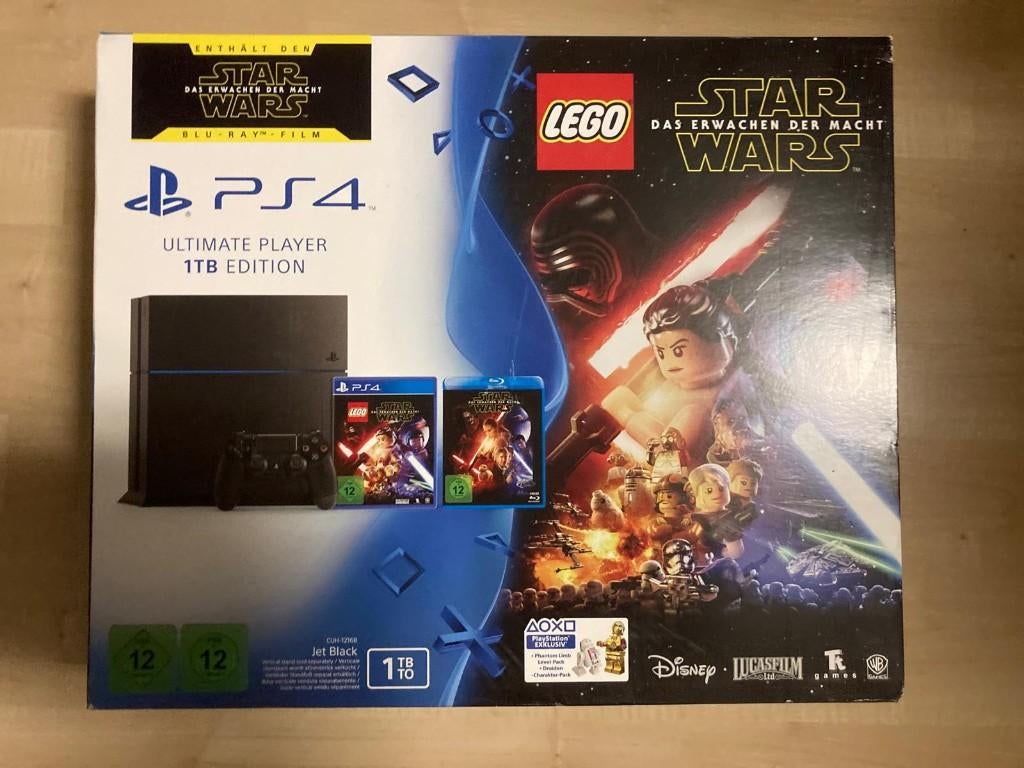 Sony PlayStation 4 1TB Console met LEGO Star Wars, Ophalen, Nieuw, Met harde schijf, 1 TB