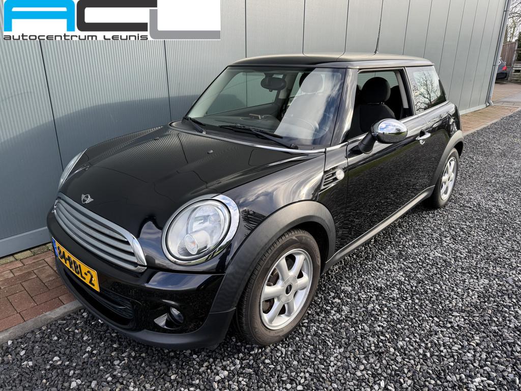 MINI Mini 1.6 One Business Line 3-drs (bj 2011), Auto's, Voorwielaandrijving, Euro 5, Stof, Zwart