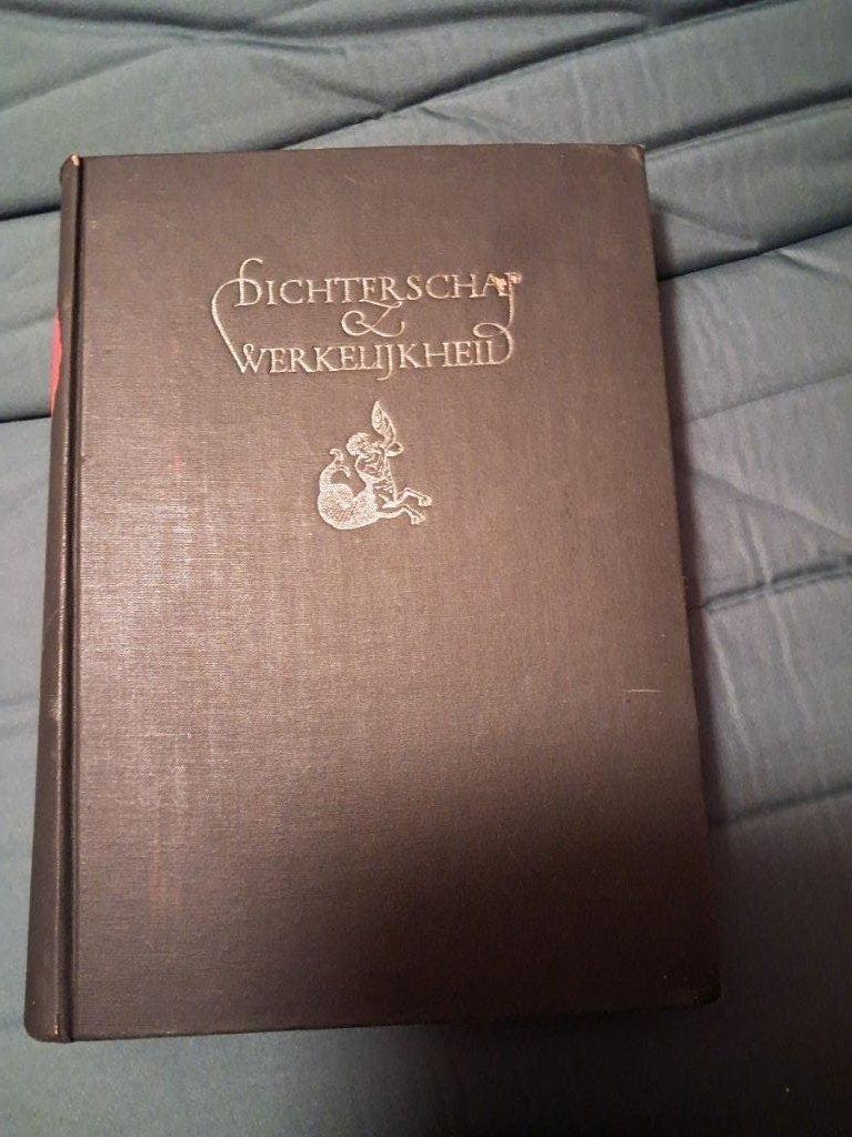 W.L.M.E van Leeuwen, Dichterschap en Werkelijkheid, Ophalen of Verzenden, Zo goed als nieuw