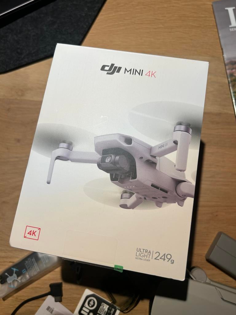 DJI Mini 4K Drone met schade, 30 tot 45 minuten, Cameradrone, 5 tot 10 kilometer, Ophalen of Verzenden