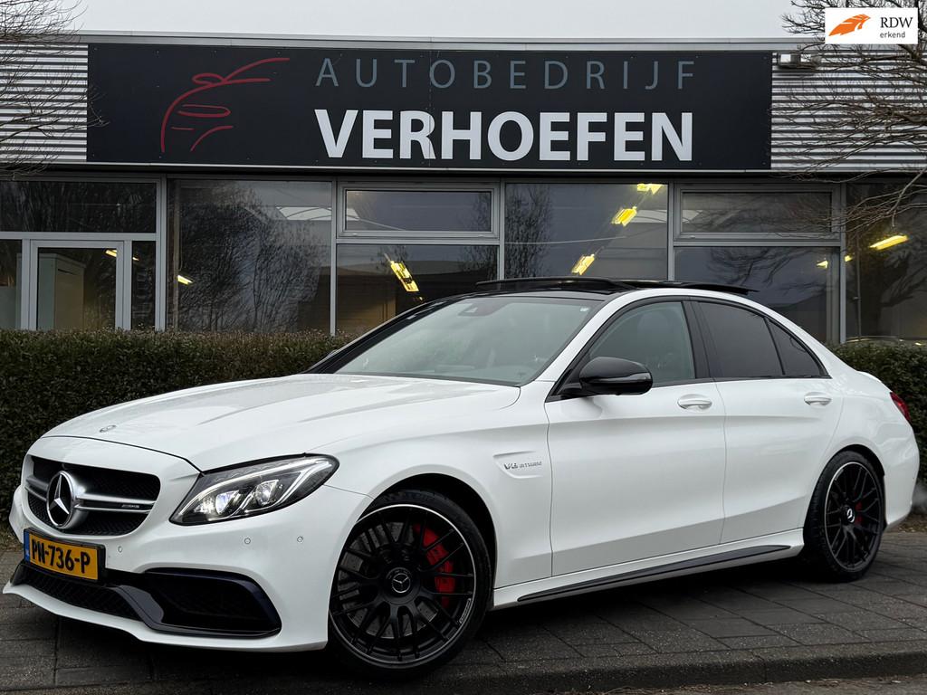 Mercedes-Benz C-klasse AMG C63S - DOWNPIPE - STAGE 2 - 1E LA, Auto's, Automaat, Achterwielaandrijving, Gebruikt, 510 pk