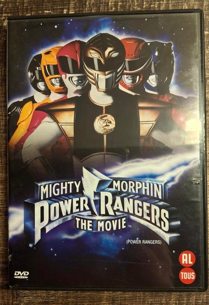 Mighty Morphin Power Rangers: The Movie DVD, Alle leeftijden, Ophalen of Verzenden, Gebruikt
