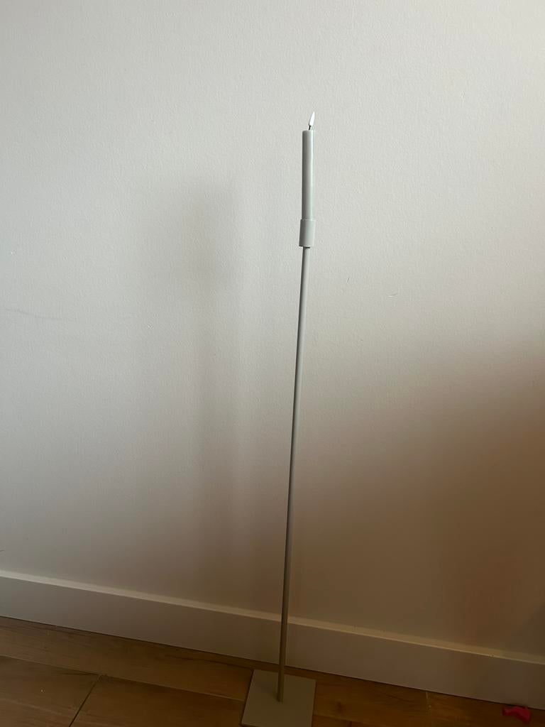 Kaarsenstandaard Leeff, Huis en Inrichting, Woonaccessoires | Kandelaars en Kaarsen, Ophalen, Overige materialen, Beige, Zo goed als nieuw