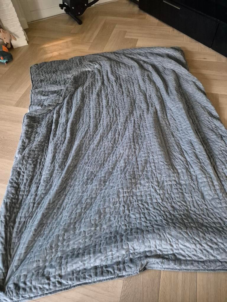 Noxie Verzwaring Deken voor Volwassenen - Grijs, Eenpersoons, Ophalen of Verzenden, Grijs, Deken of Dekbed
