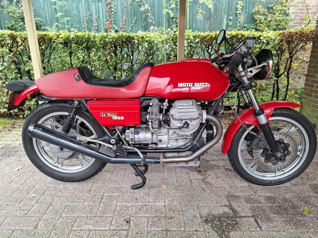 Le Mans II van 1980, Motoren, Motoren | Moto Guzzi, 2 cilinders, Particulier, 1000 cc, Toermotor