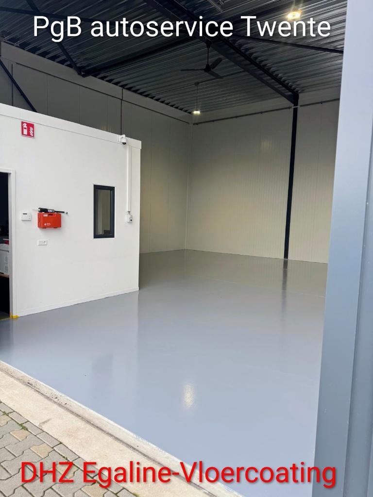 40m2 2k epoxy Garagevloer coating Betonverf -Tijdelijk OP=OP, 7671DA, DHZ Vloercoating-Betoncoating, Nieuw, Ophalen of Verzenden