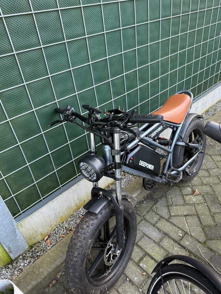 Deepower Fatbike 48V 35Ah, Gebruikt, Minder dan 47 cm, 50 km per accu of meer, Ophalen