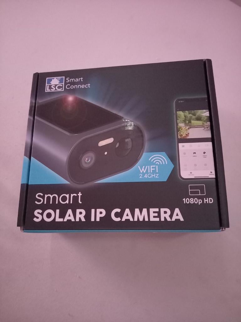 Lsc smart connect smart solar ip camera beveiligingscamera, Ophalen of Verzenden, Nieuw
