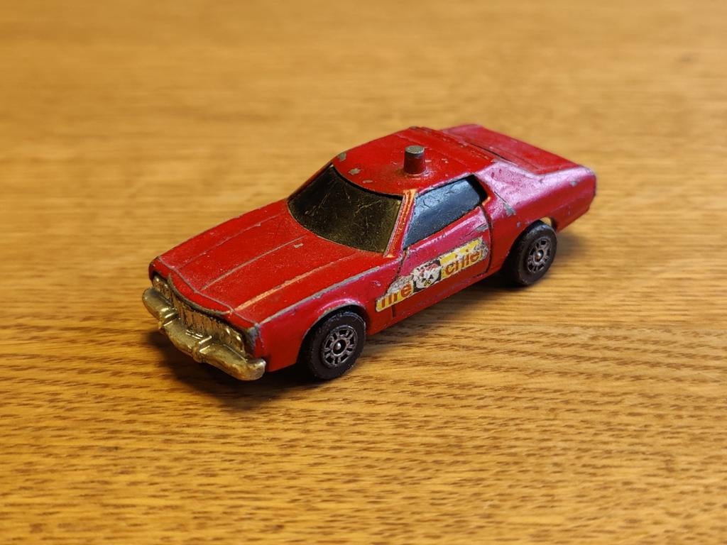 Corgi Juniors Ford Gran Torino Fire Chief, Ophalen of Verzenden, Zo goed als nieuw, Auto