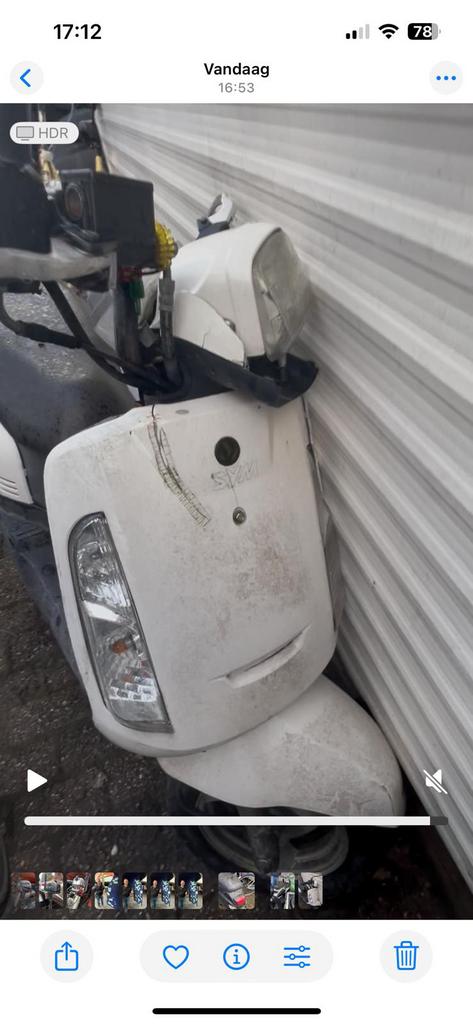 Sym tonik scooter, Ophalen, Zo goed als nieuw, Benzine, Overige modellen