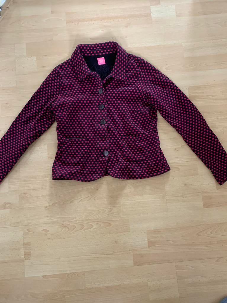 Kyra en Co jasje mt 40, Ophalen of Verzenden, Zo goed als nieuw, Maat 38/40 (M), Blauw