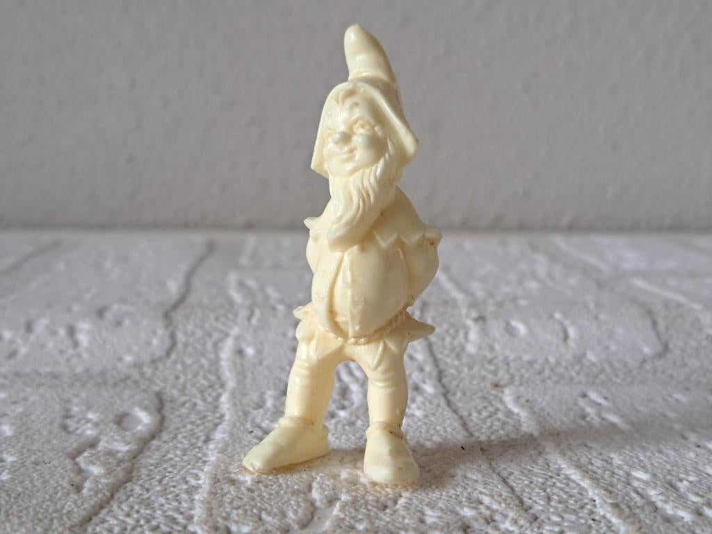 Vintage Depose Plastic Gnome Elf Figurine Fontanini Figure, Ophalen of Verzenden, Gebruikt
