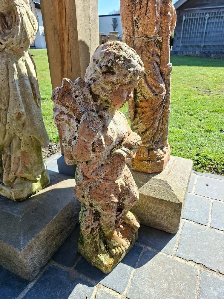 terracotta beelden, Ophalen, Gebruikt, Steen, Overige typen