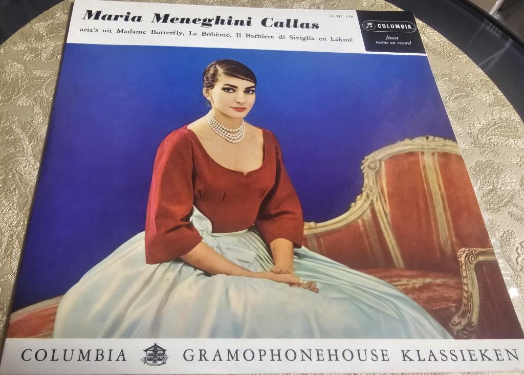 Maria Callas – Opera Arias LP, Ophalen of Verzenden, Romantiek, Gebruikt, Opera of Operette