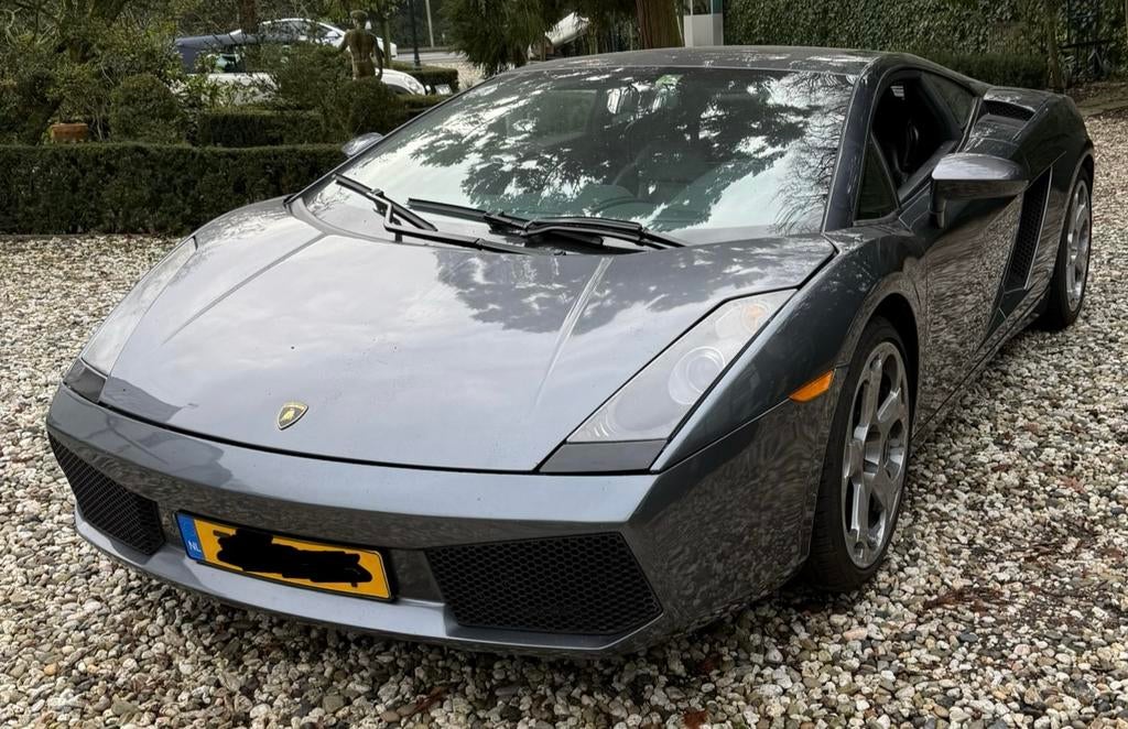 Lamborghini Gallardo 5.0 V10 4WD 2006 Grijs, Auto's, Automaat, 520 pk, 75 €/maand, Vierwielaandrijving