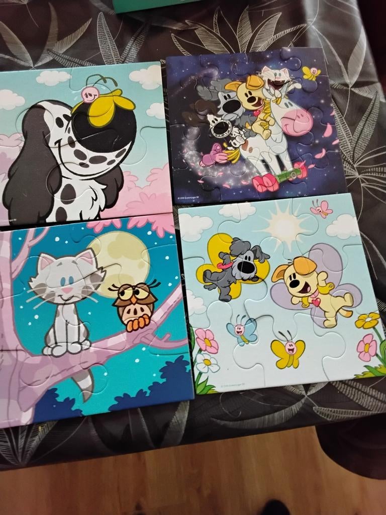 Woezel & pip legpuzzels 4 in doos leeftijd 3 jaar, Ophalen of Verzenden, Nieuw, 2 tot 4 jaar