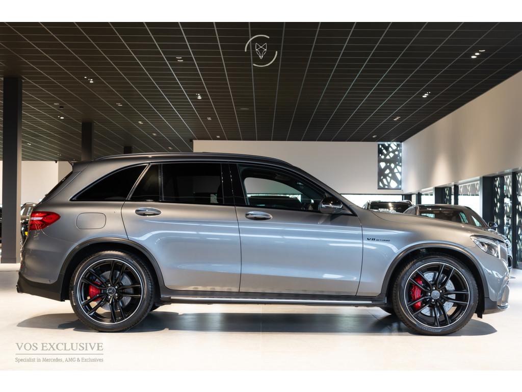 Mercedes-Benz GLC AMG 63 S 4M Night|Burmester|360|ACC|HUD|, Auto's, 510 pk, 120 €/maand, Leder, Vierwielaandrijving