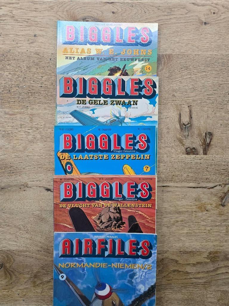 Biggles, nieuwe serie SC mooie staat, Boeken, Meerdere stripboeken, Ophalen of Verzenden, Zo goed als nieuw