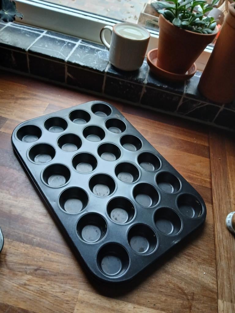 Muffin bakvorm voor 24 mini muffins, Ophalen of Verzenden, Nieuw